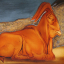 Gaston SUISSE (1896-1988) - Zébu, vers 1930.